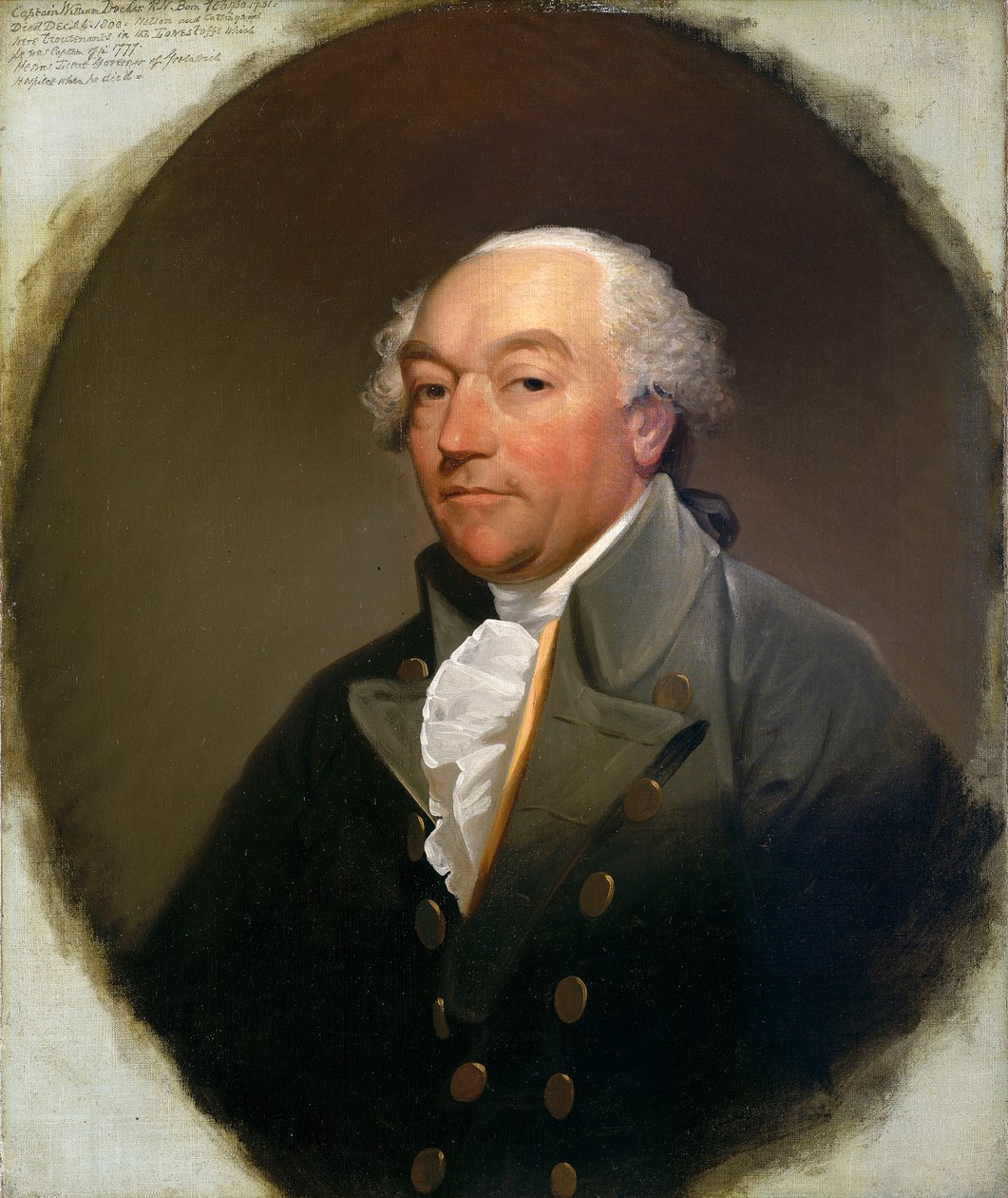 Kapitän William Locker (1731-1800), ca. 1785 von Gilbert Stuart