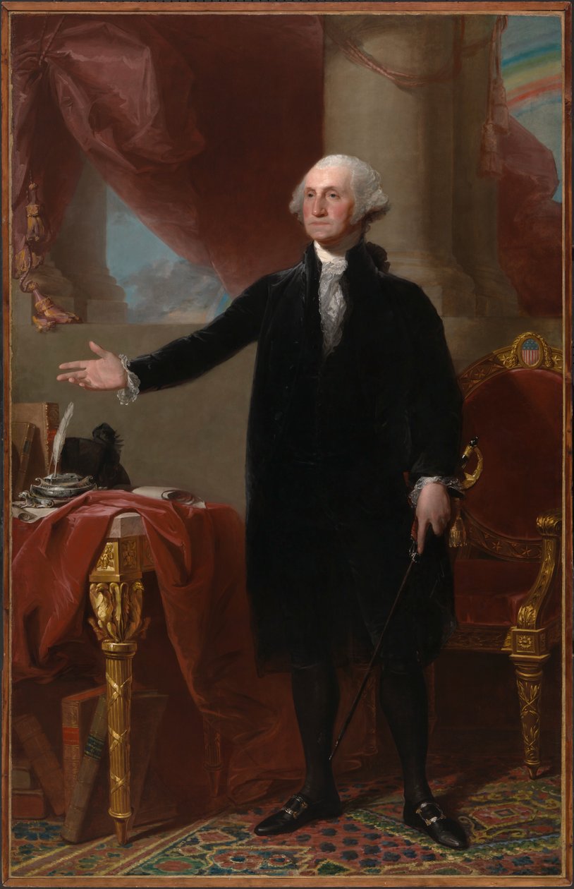 George Washington (1732-1799) von Gilbert Stuart
