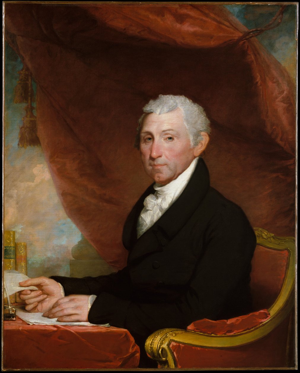 James Monroe von Gilbert Stuart
