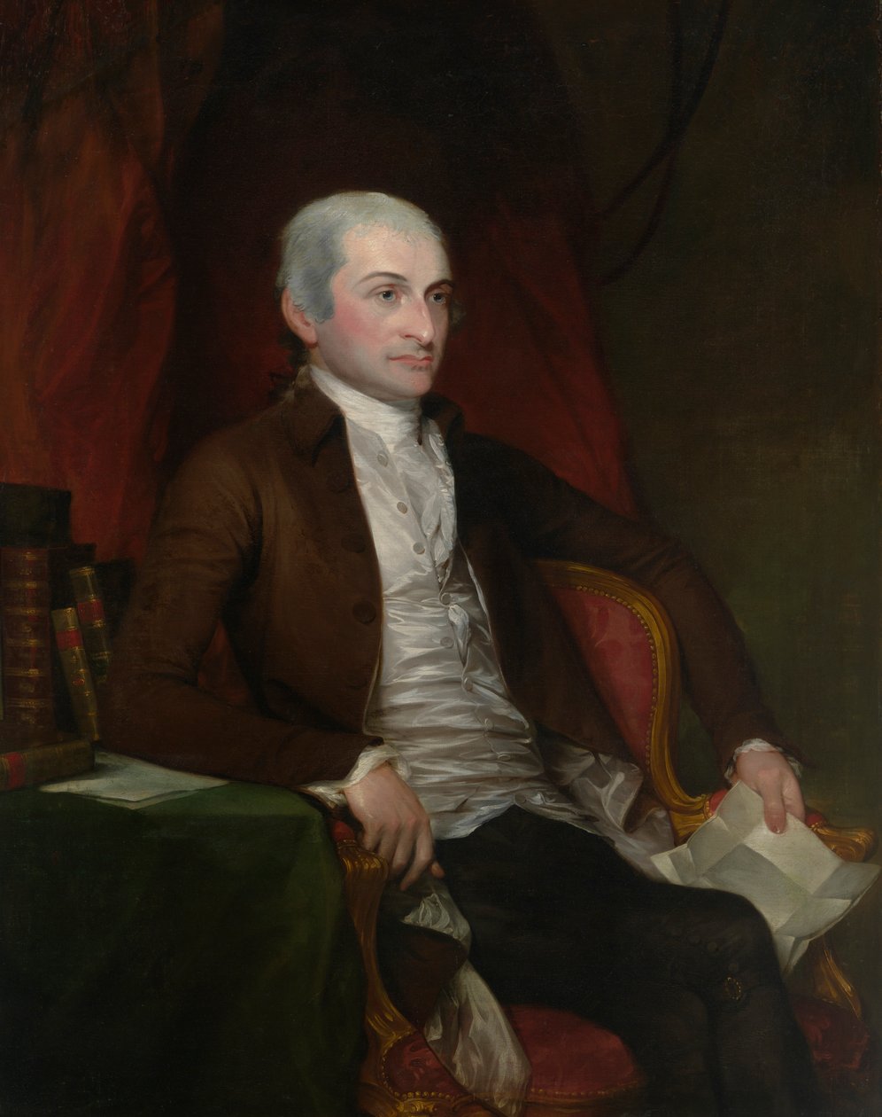 John Jay, begonnen 1784, abgeschlossen 1818 von Gilbert Stuart