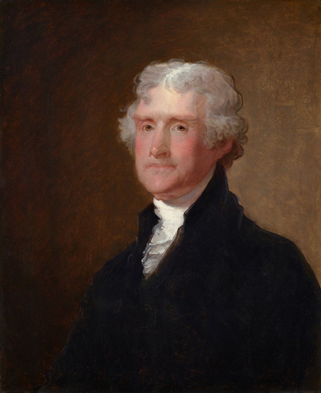 Thomas Jefferson von Gilbert Stuart