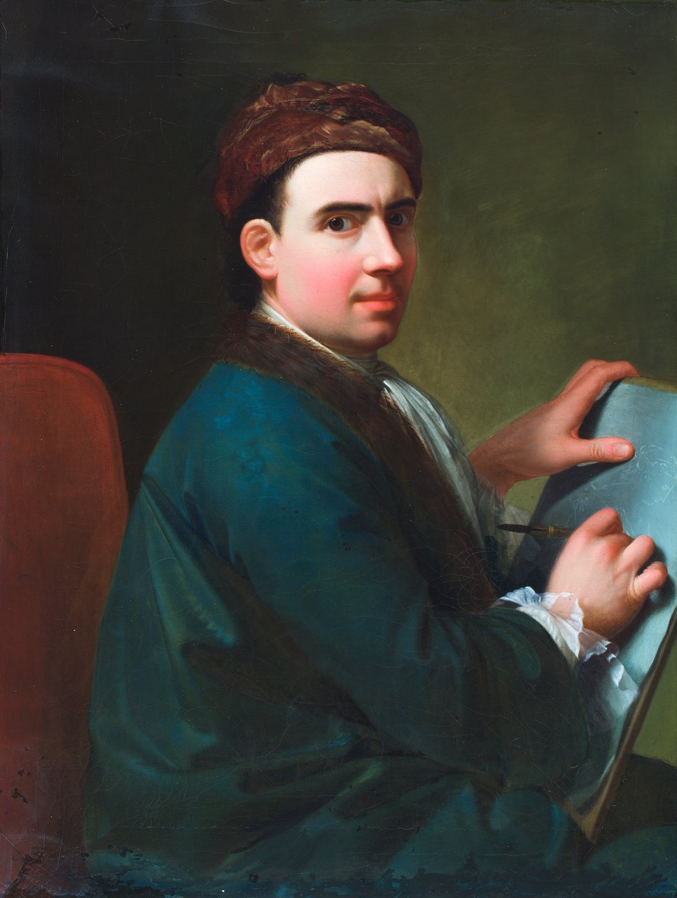 Selbstporträt von Giles Hussey