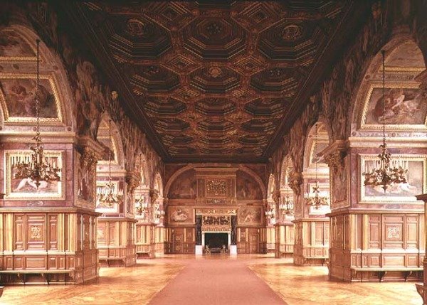 Der Ballsaal oder die Galerie von Henri II von Gilles and Delorme Le Breton