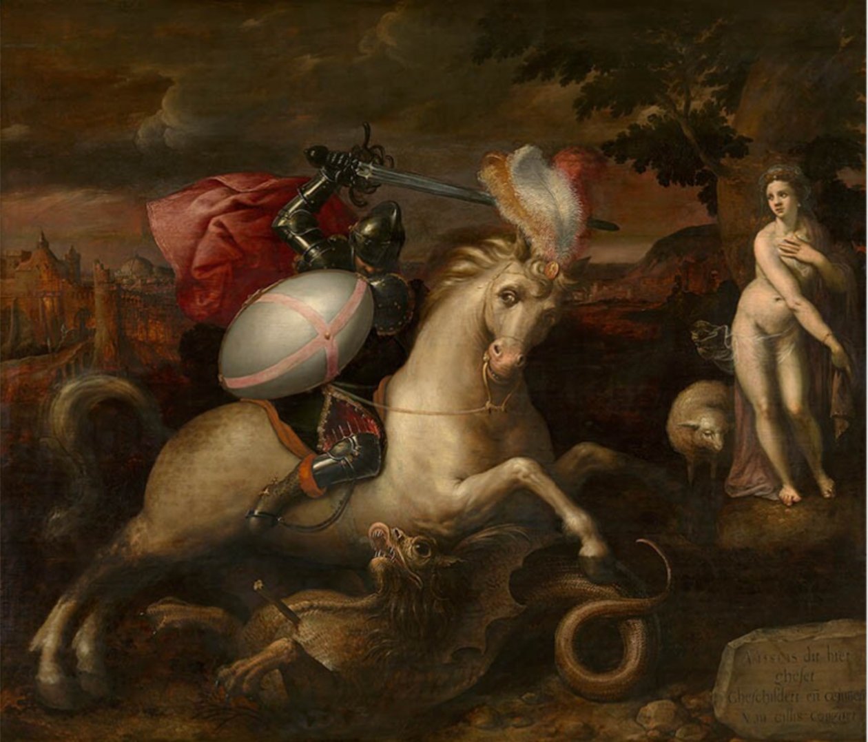 Heiliger Georg von Gillis Coignet