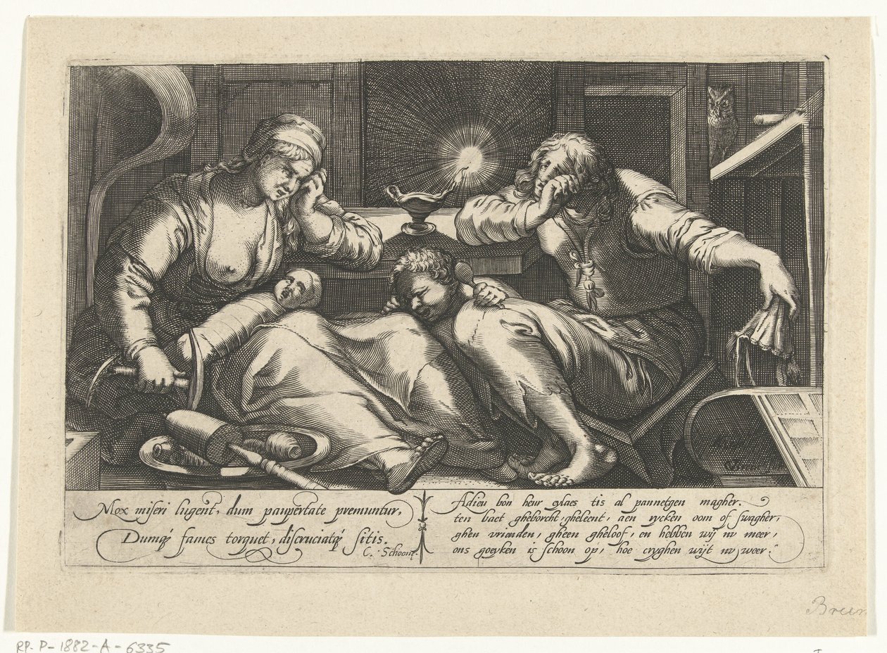 Folgen der Verschwendung in der Ehe von Gillis van Breen