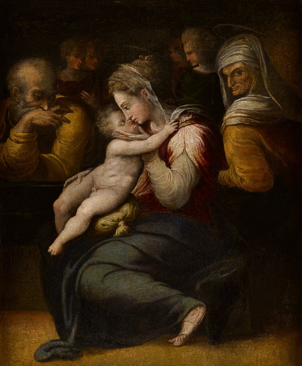 Die Heilige Familie, ca. 1540 von Giorgio (attr.to) Vasari