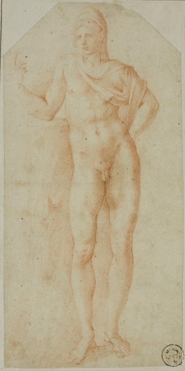 Nach der Antike: Statue von Paris von Giorgio Giulio Clovio