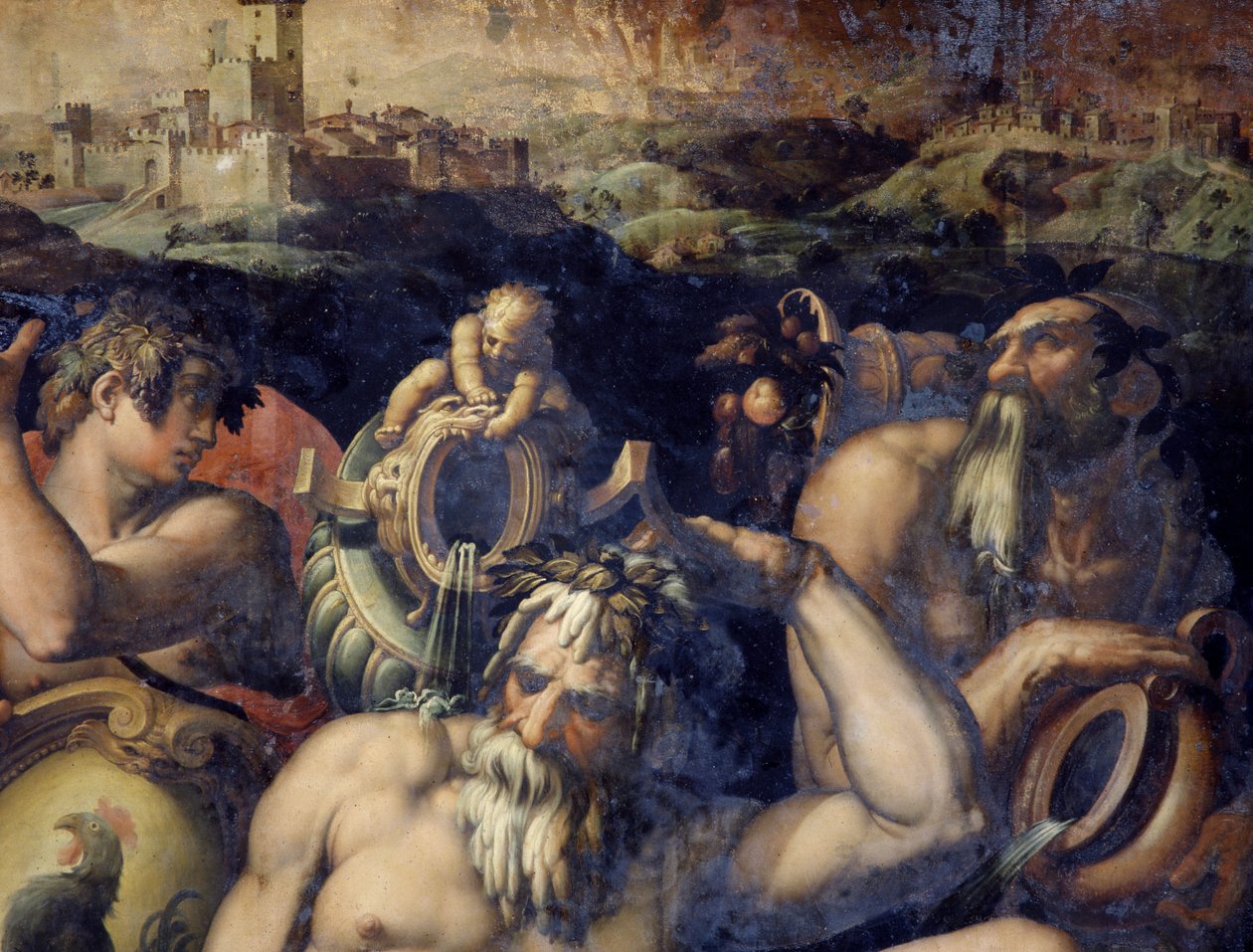 Allegorie der Chianti-Region, Italien von Giorgio Vasari