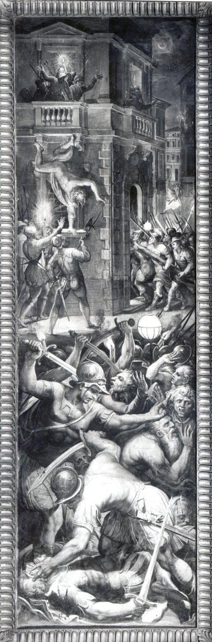 Massaker an Coligny und den Hugenotten, 1573 von Giorgio Vasari