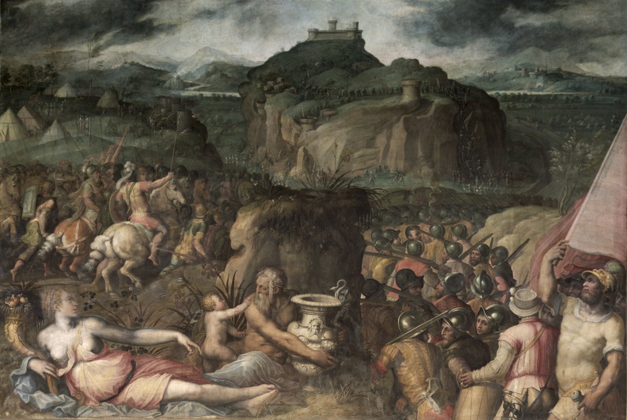 Die Belagerung von San Leo von Giorgio Vasari