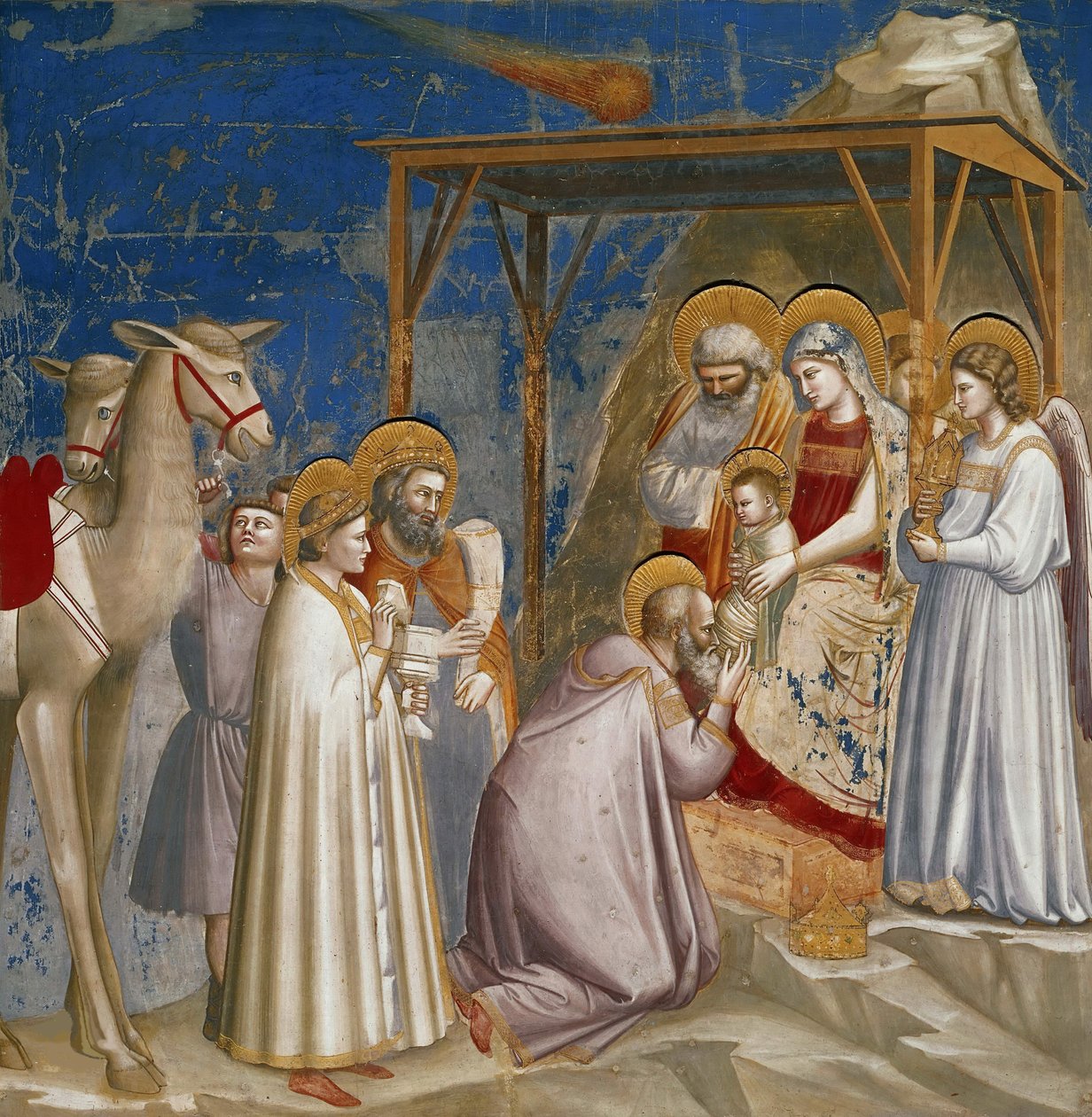Die Anbetung der Könige von Giotto (c.1266 1337)