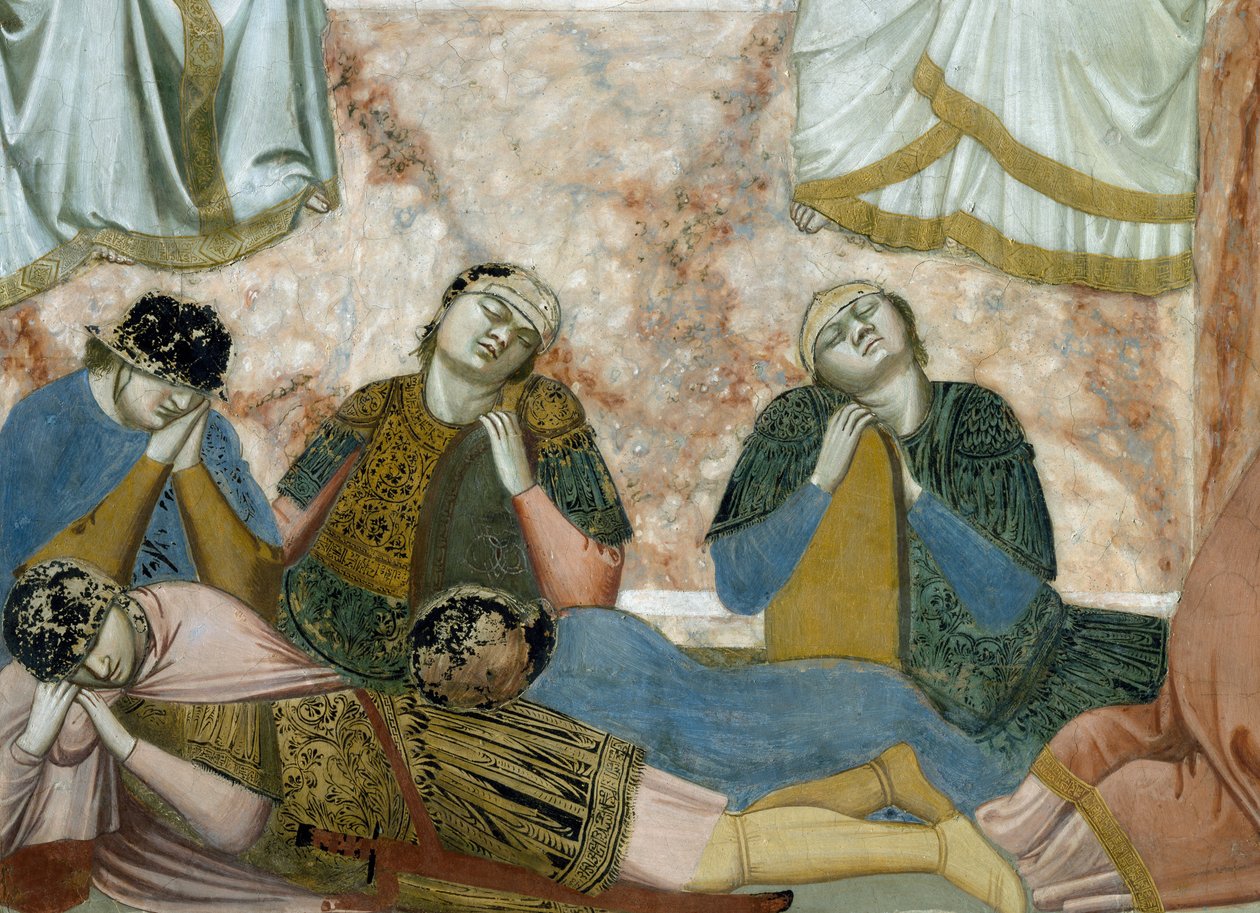 Die Auferstehung Christi, (Detail) aus Leben und Passion Christi, von Giotto von Giotto (c.1266 1337)