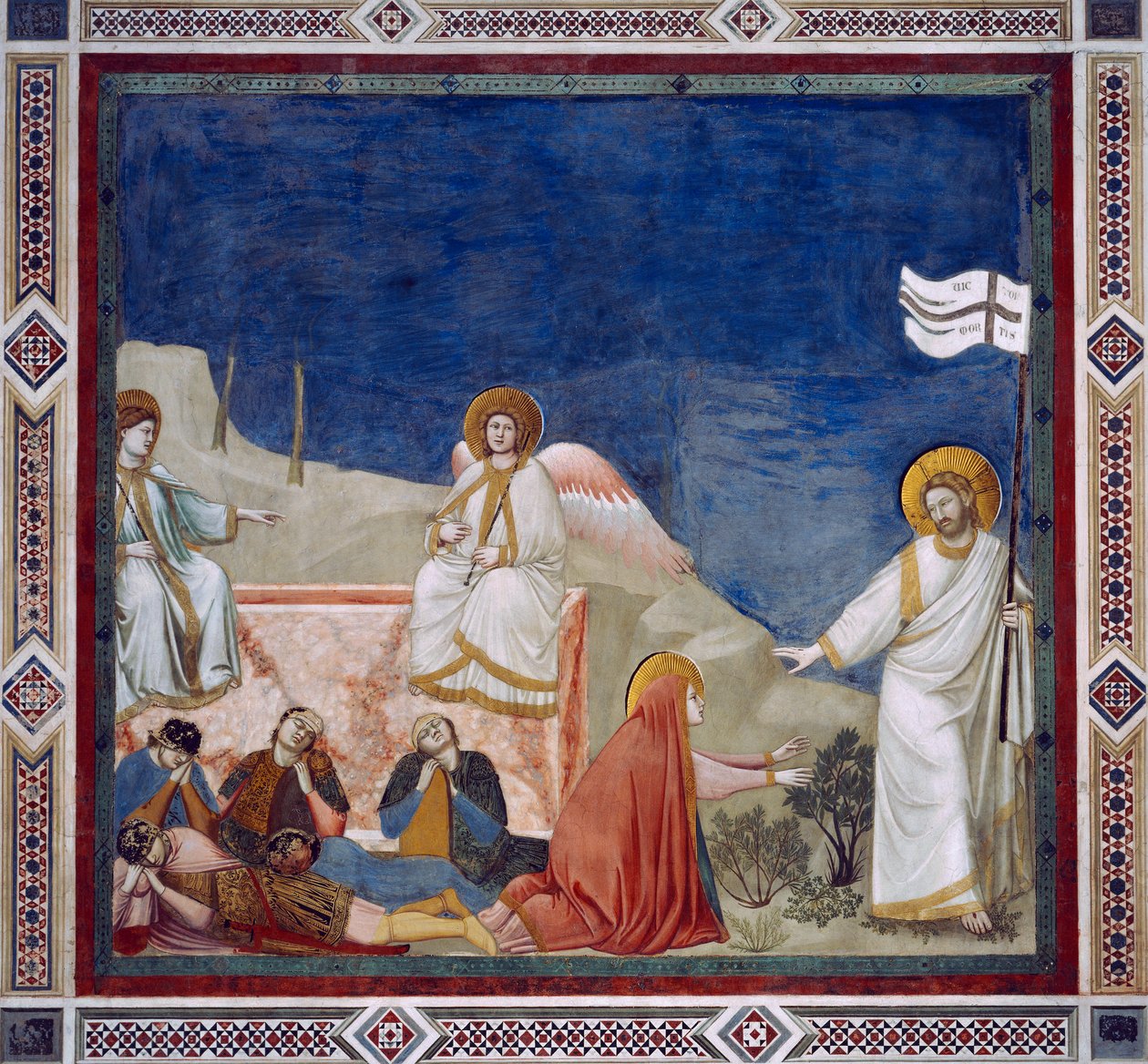 Noli Me Tangere - Die Auferstehung Christi (Detail) von Giotto (c.1266 1337)