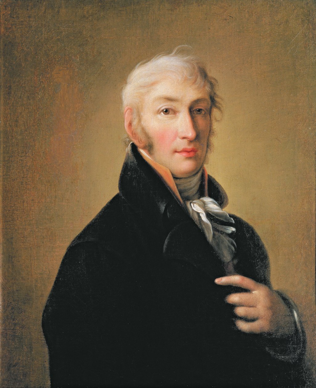 Porträt von Nikolay Mikhaylovich Karamzin von Giovanni Battista Ortolani Damon