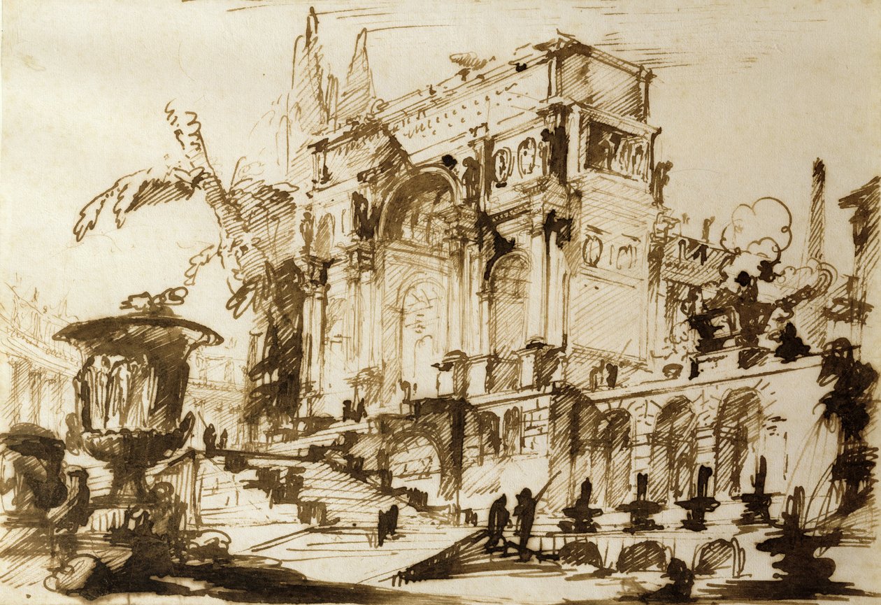Klassische Zeichnungen von Giovanni Battista Piranesi