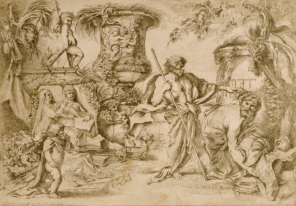 Temporalis Aeternitas von Giovanni Benedetto Castiglione