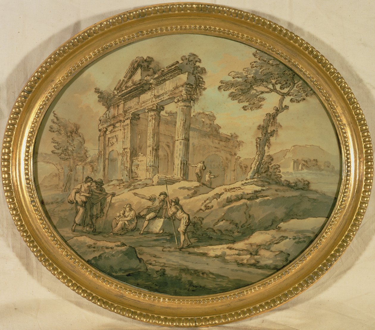 Architektonische Ruinen von Giovanni Paolo Pannini