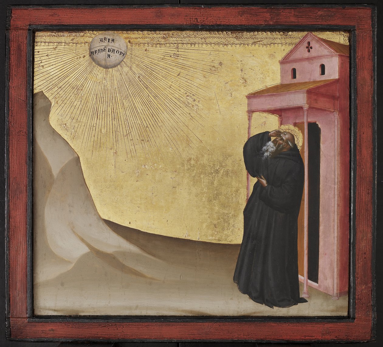 Vision des Heiligen Benedikt von Giovanni di Niccolo del Biondo