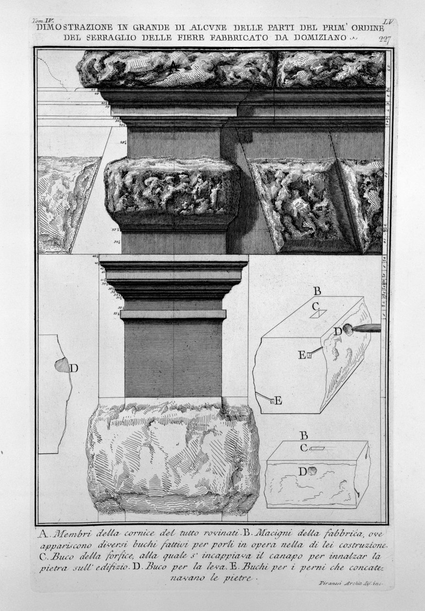 Seraglio der Tiere von Giovanni-Battista Piranesi