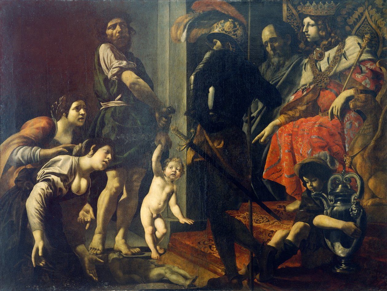 Urteil Salomos von Giovanni Battista Caracciolo