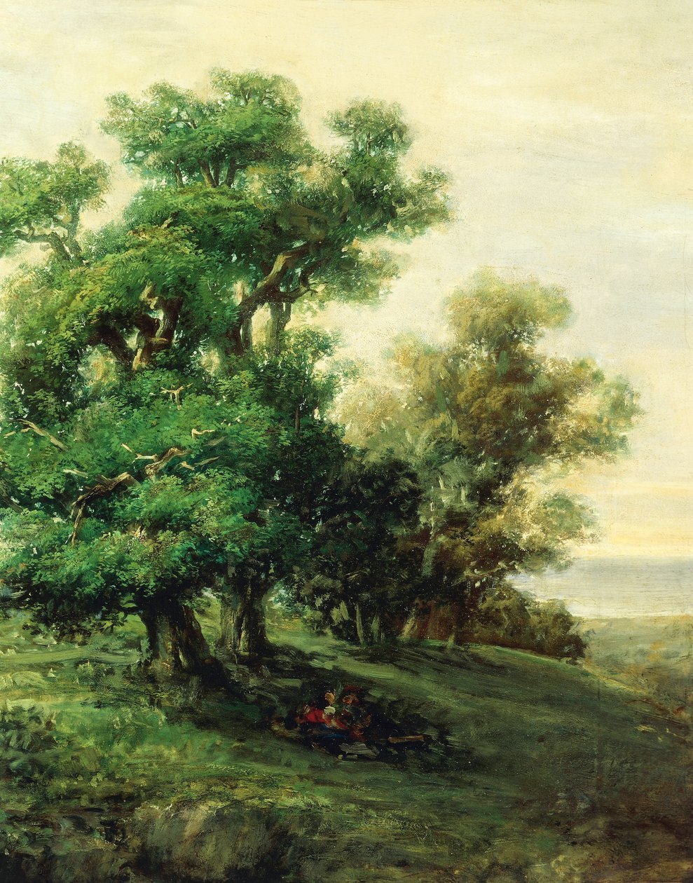 Landschaft (Detail) von Giovanni Carnovali