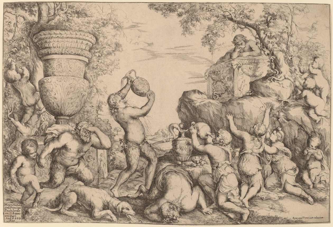 Bacchanal von Giovanni Andrea Podesta