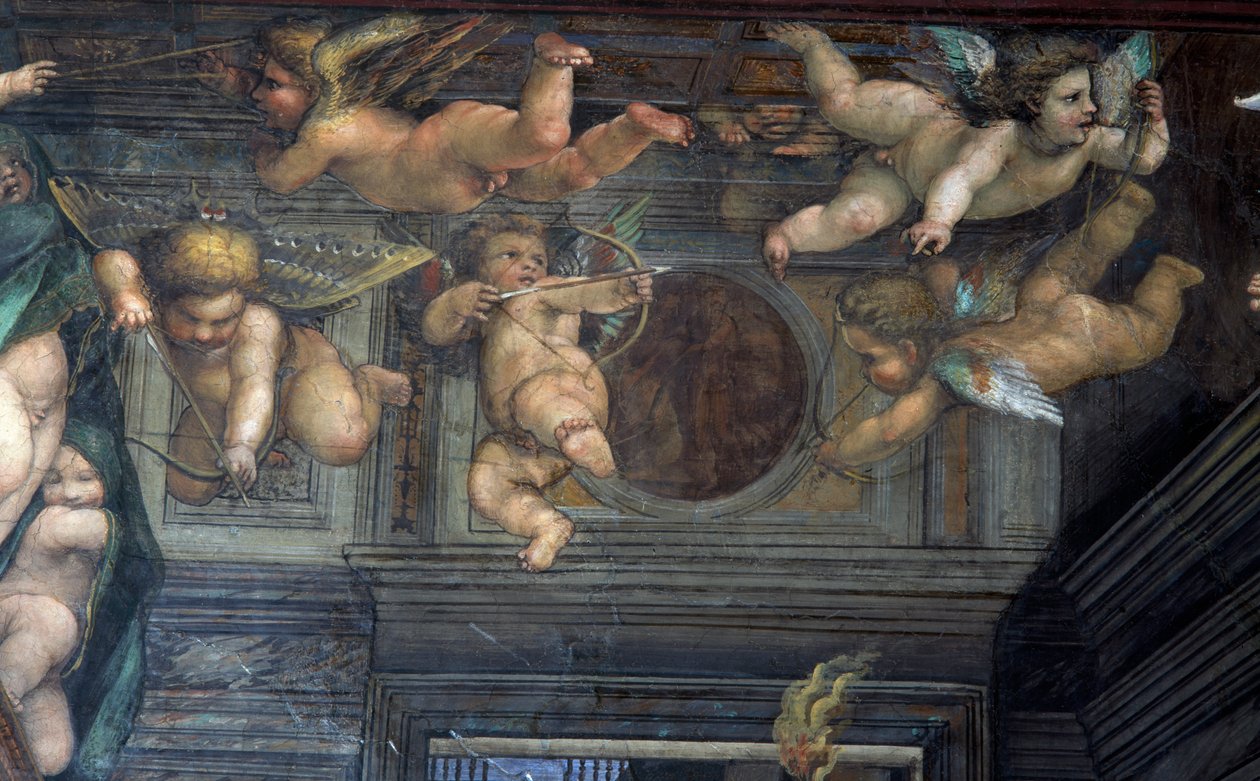 Die Hochzeit von Alexander dem Großen und Roxanne (Detail) von Giovanni Antonio Bazzi Sodoma