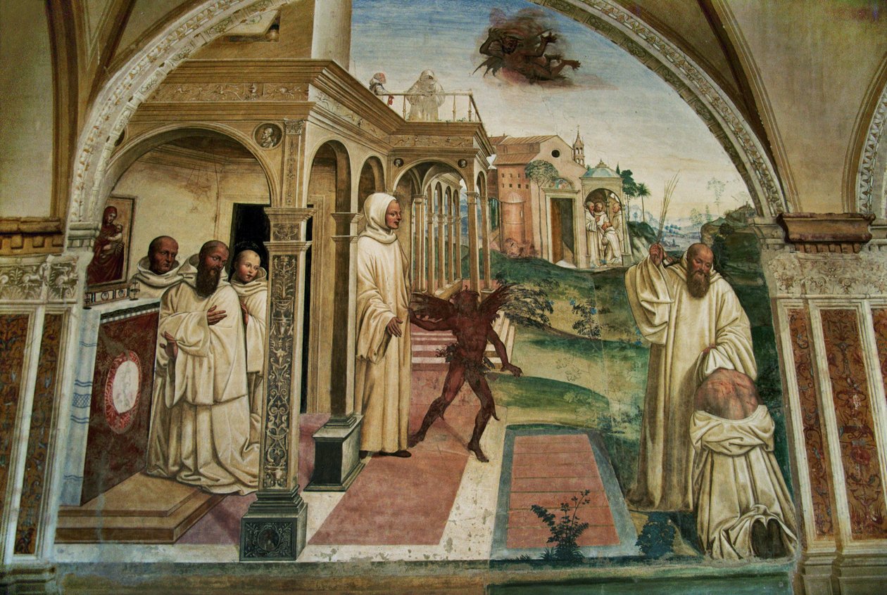 Vita des Heiligen Benedikt von Nursia von Giovanni Antonio Bazzi Sodoma