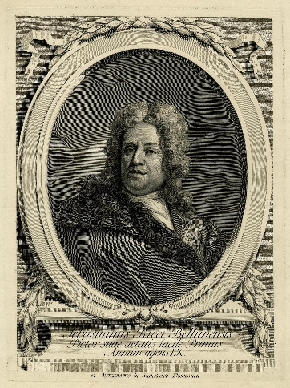 (Giovanni) Antonio Faldoni - Sebastianus Ricci Bellunensis, 1720-1770 (circa) von Giovanni Antonio Faldoni