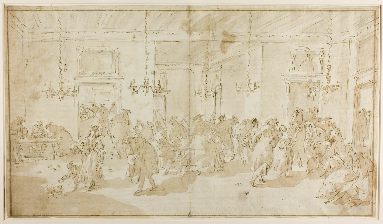 Il Ridotto von Giovanni Antonio Guardi