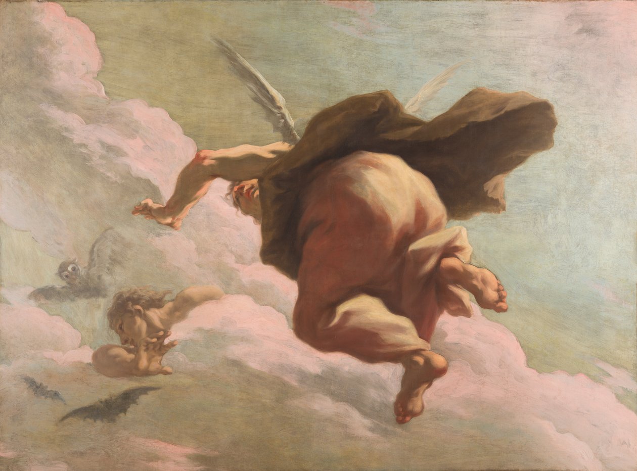 Die schwindende Nacht von Giovanni Antonio Pellegrini