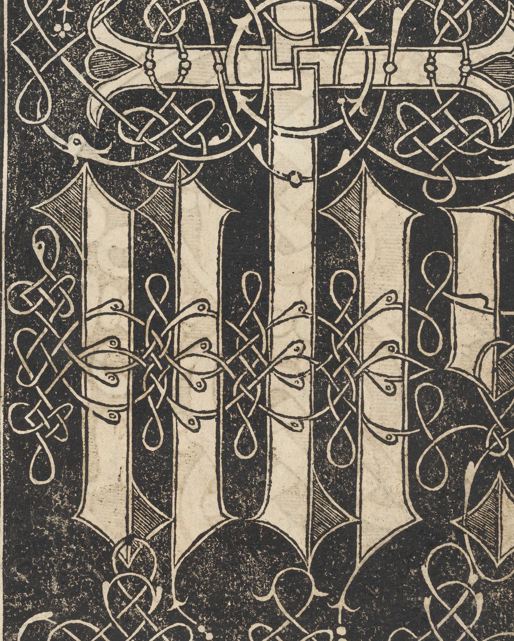 Essempio di recammi, Seite 17 recto von Giovanni Antonio Tagliente