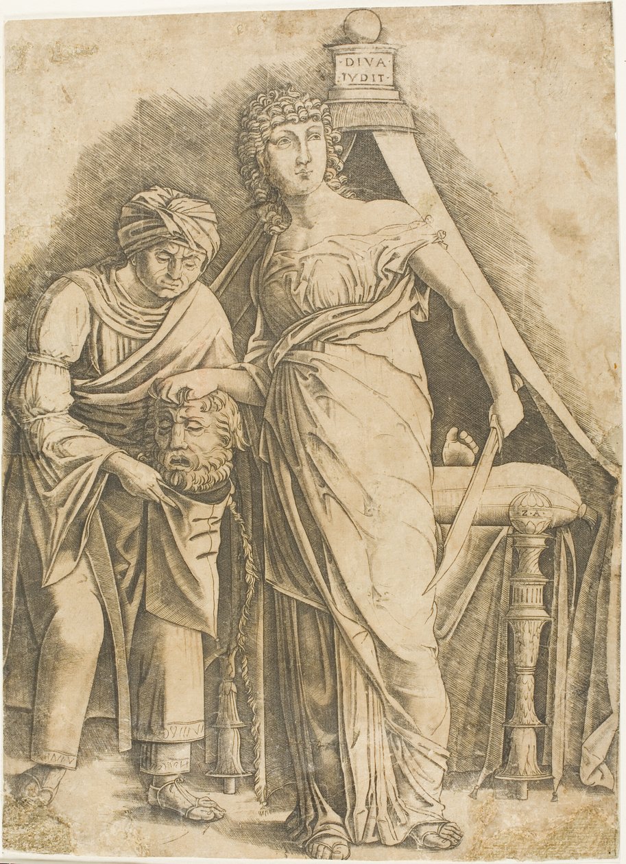 Judith mit dem Kopf des Holofernes von Giovanni Antonio da Brescia