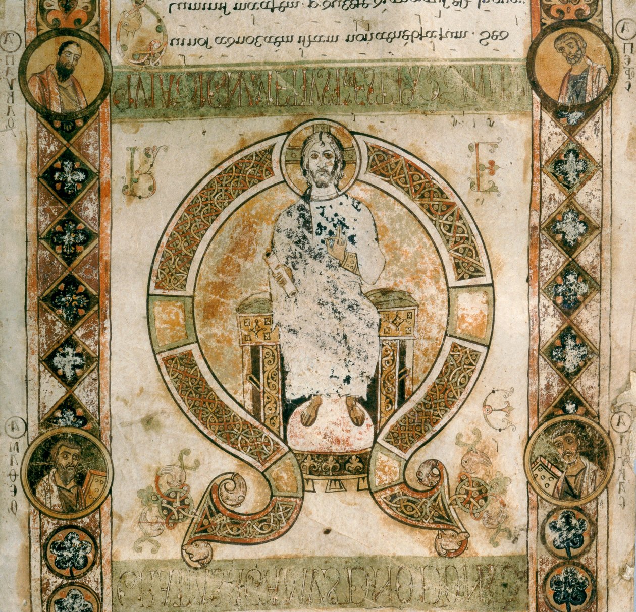 Christus in Herrlichkeit. Exultet der Kathedrale von San Sabino in Bari von Phillipe de Marlier