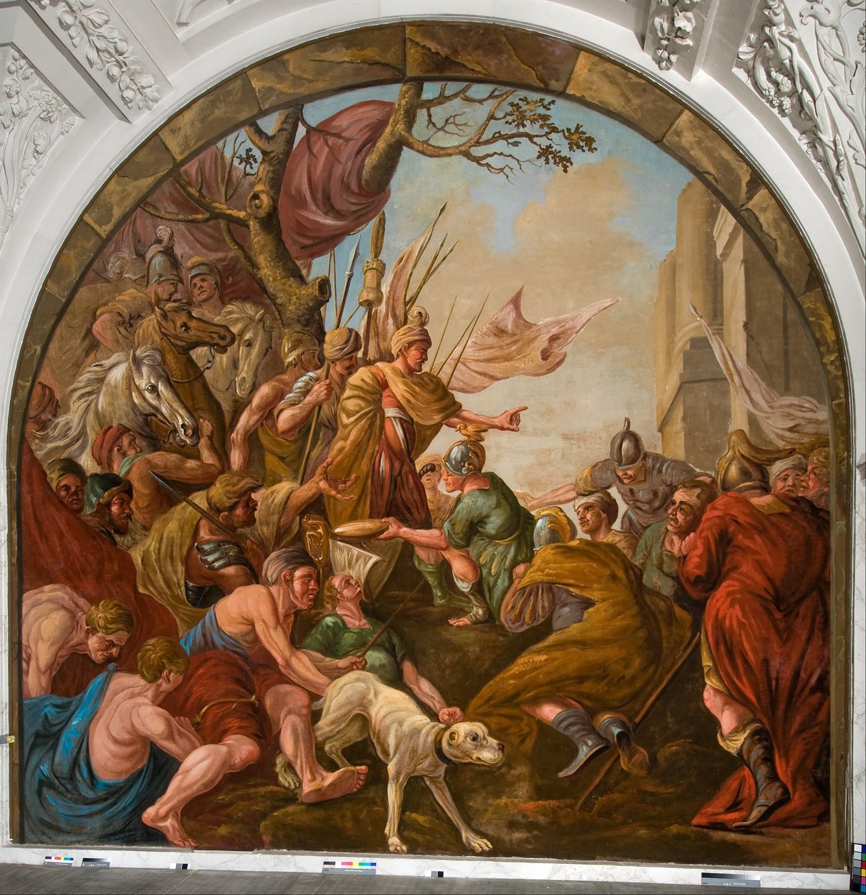 Römische Beute zu Füßen von Claudius Civilis von Giovanni Antonio de Groot