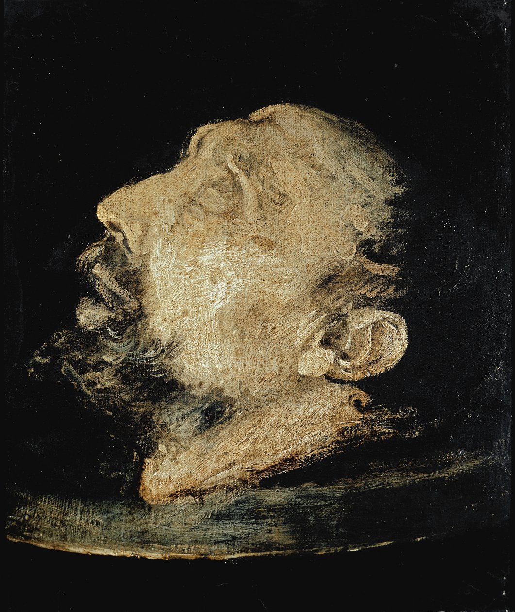 Der Kopf von Johannes dem Täufer auf einem Teller von Giovanni Battista  Crespi