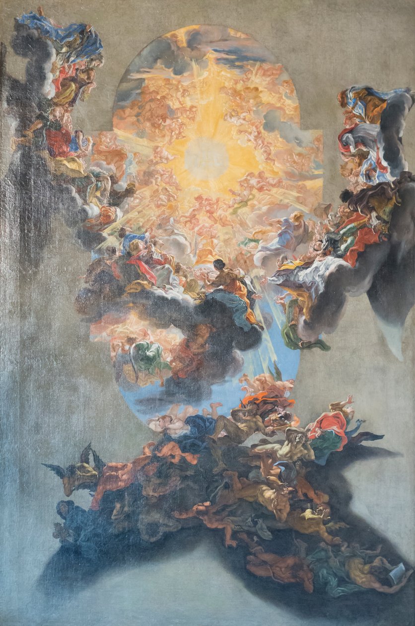 Der Triumph des Namens Jesu von Giovanni Battista (1639 1709) Gaulli