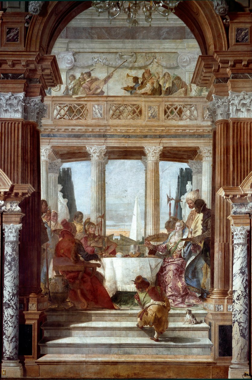 Bankett von Antonius und Kleopatra von Giovanni Battista Tiepolo