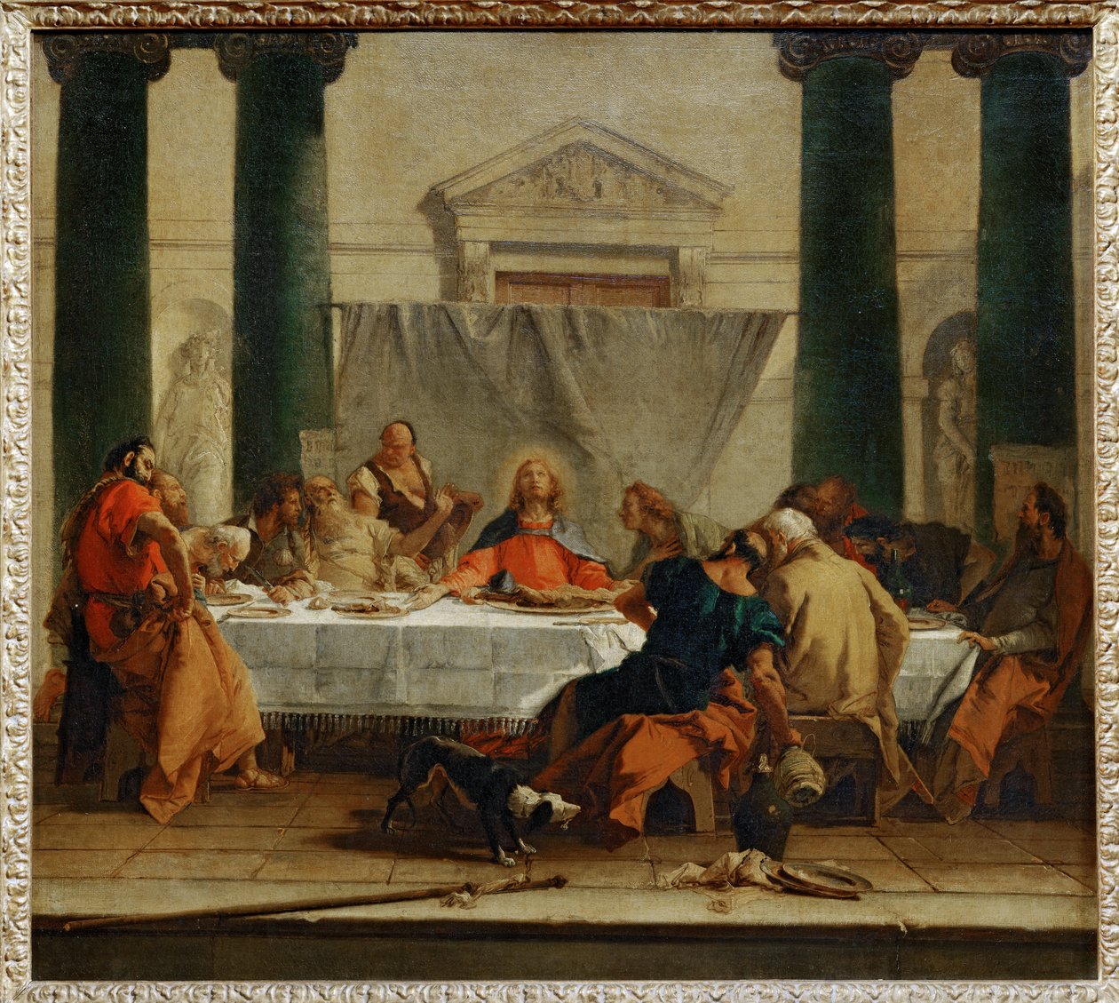 Das letzte Abendmahl von Giovanni Battista (1696-1770) Tiepolo