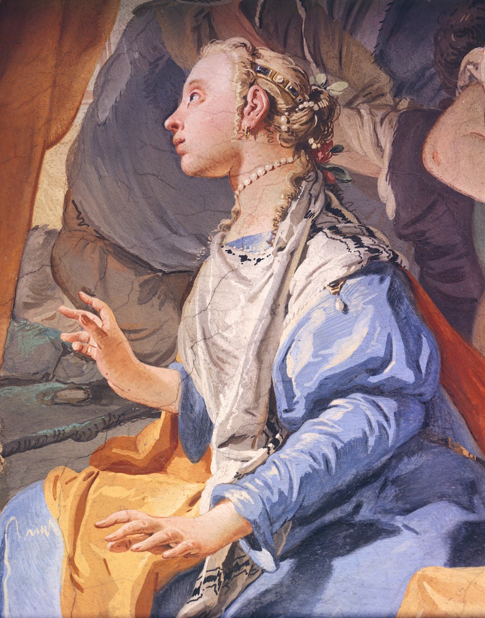 Rahel versteckt Götzen von Giovanni-Battista Tiepolo