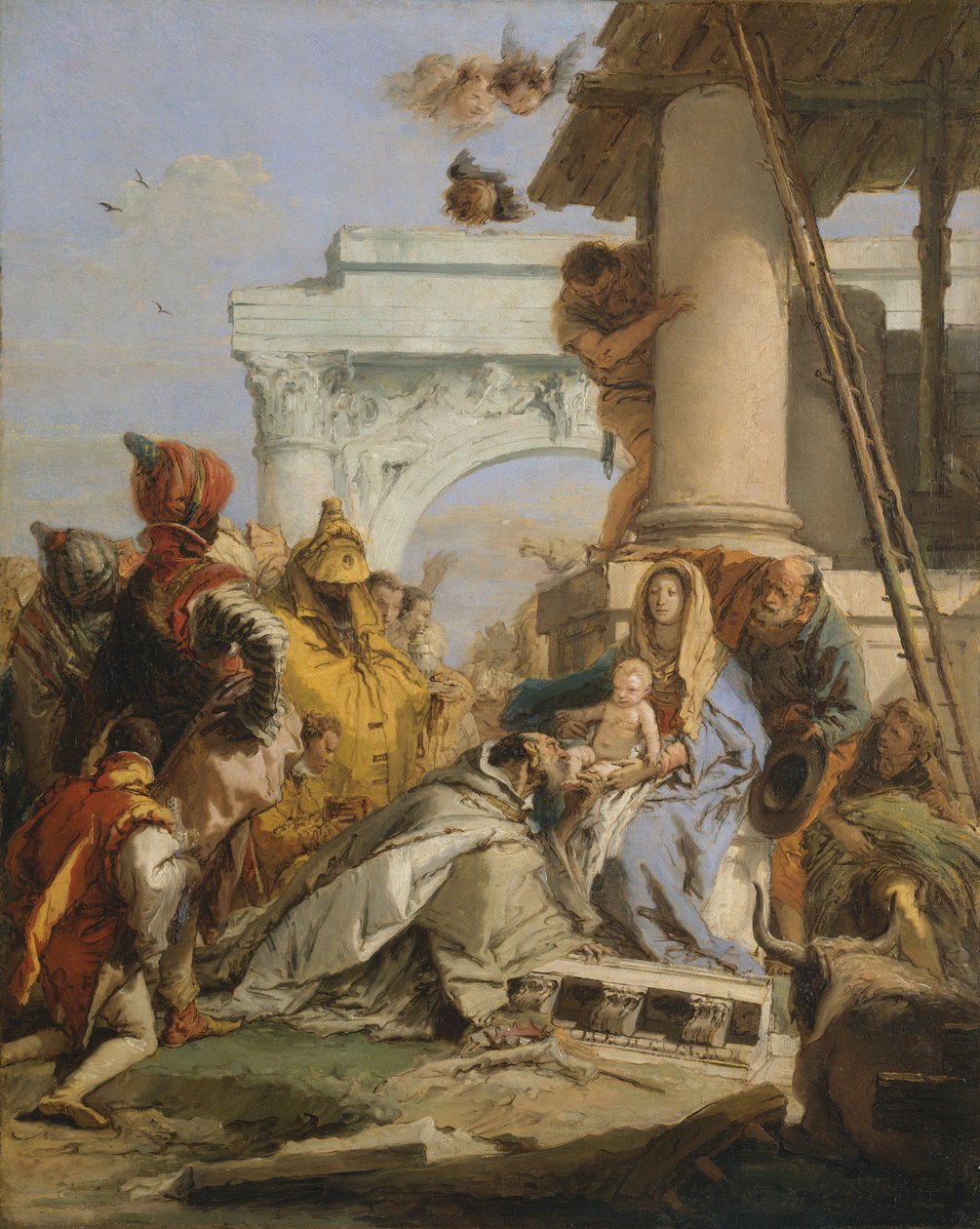 Die Anbetung der Könige von Giovanni-Battista Tiepolo
