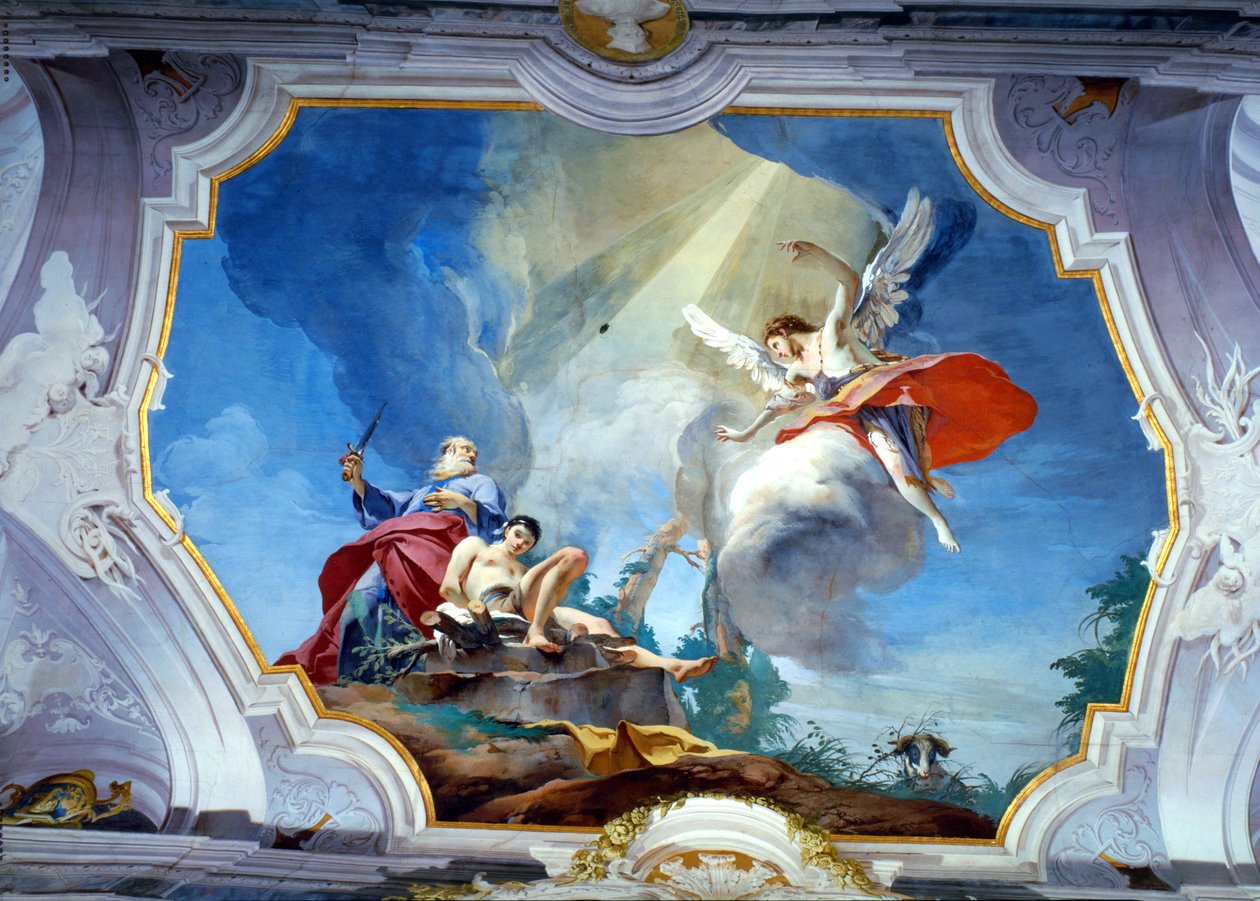 Das Opfer Abrahams von Giovanni Battista (1696 1770) Tiepolo