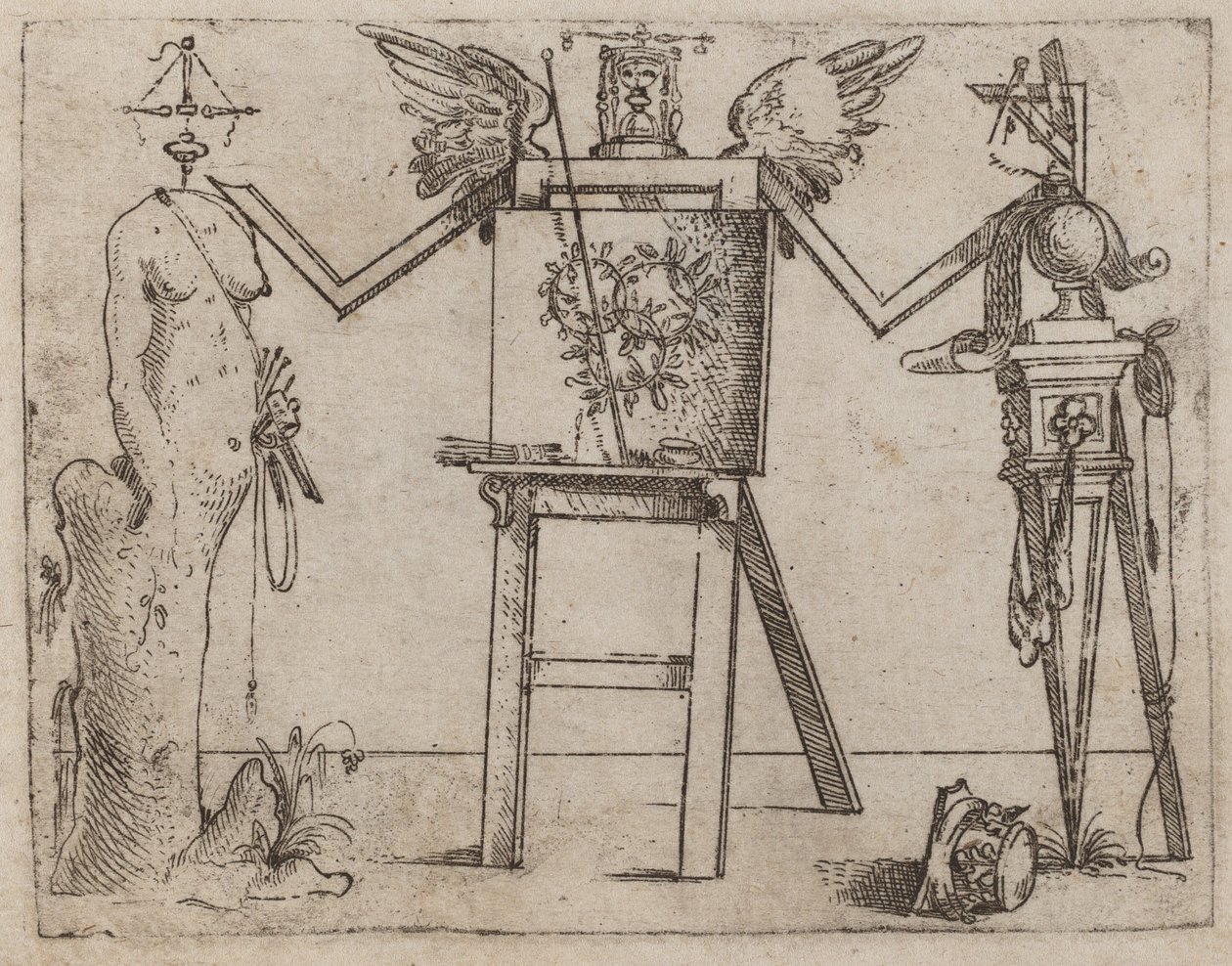 Aus "Bizzarie di varie Figure" von Giovanni Battista Bracelli
