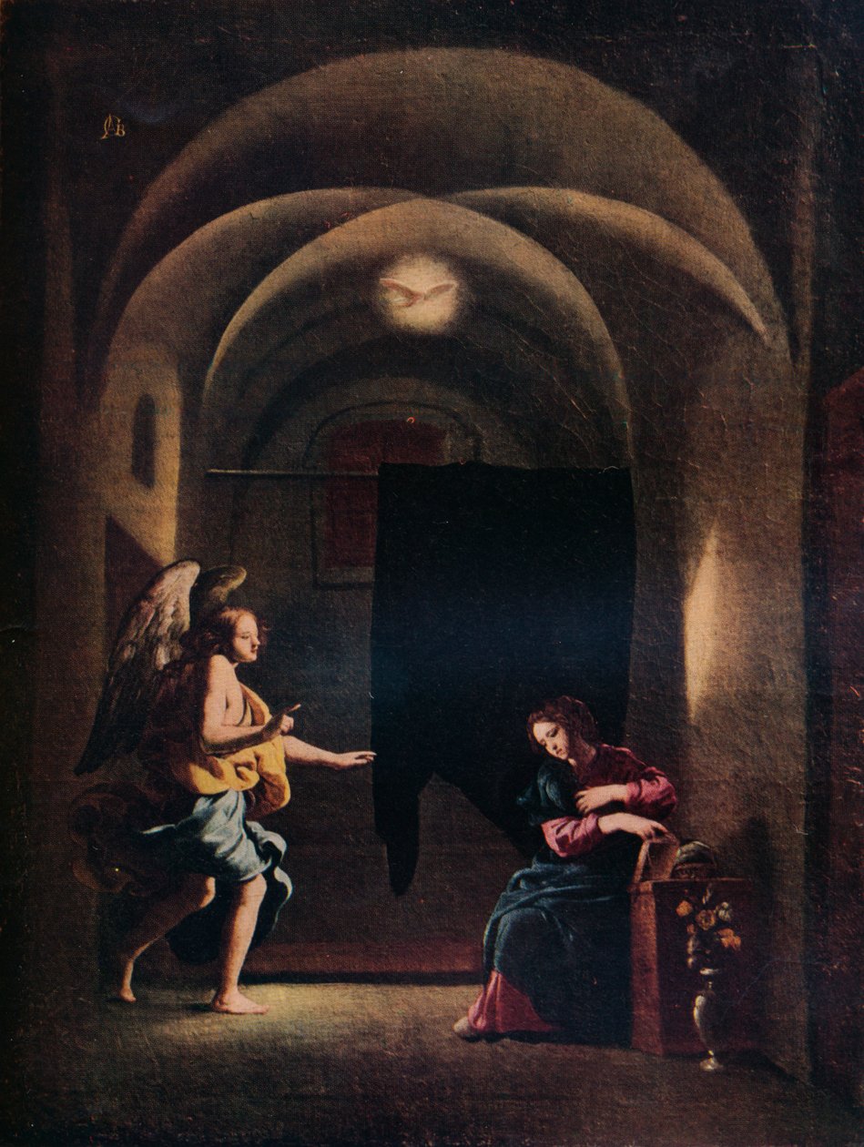 Die Verkündigung, ca. 1625-1630 von Giovanni Battista Caracciolo