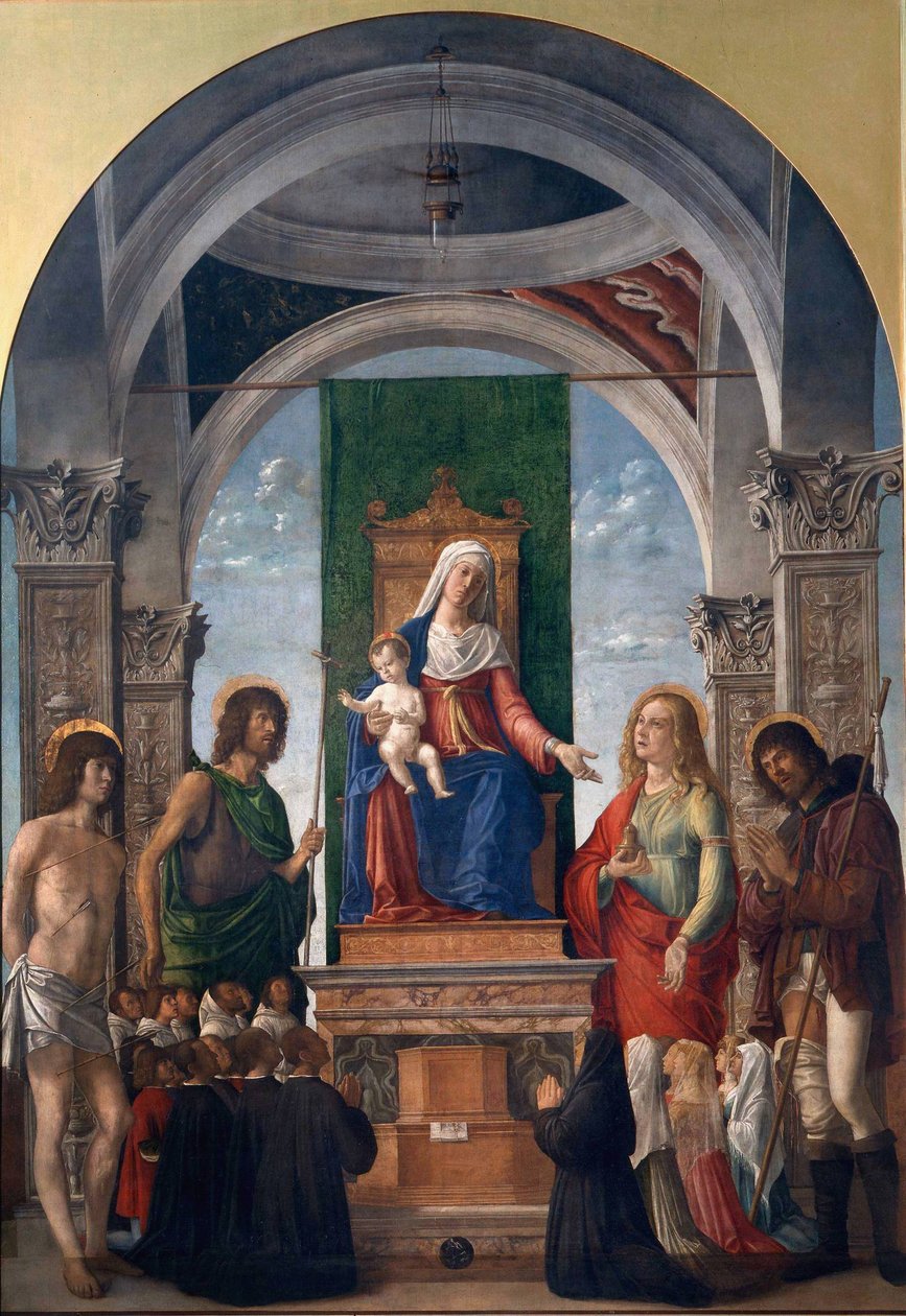 Heilige Konversation von Giovanni Battista Cima da Conegliano