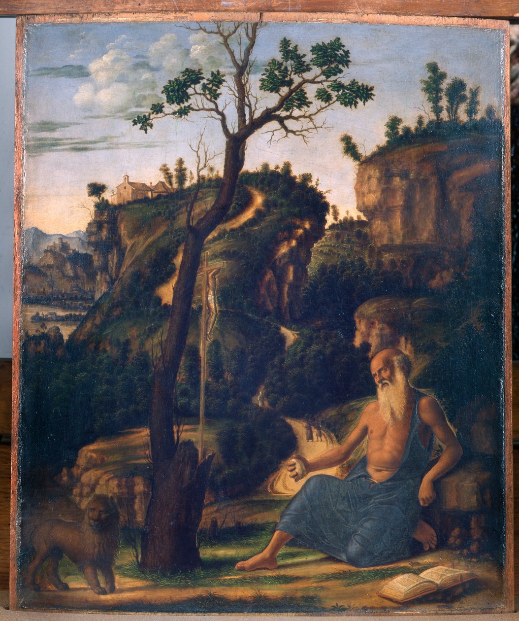 Der heilige Hieronymus in der Wüste, 1493-94 von Giovanni Battista Cima da Conegliano