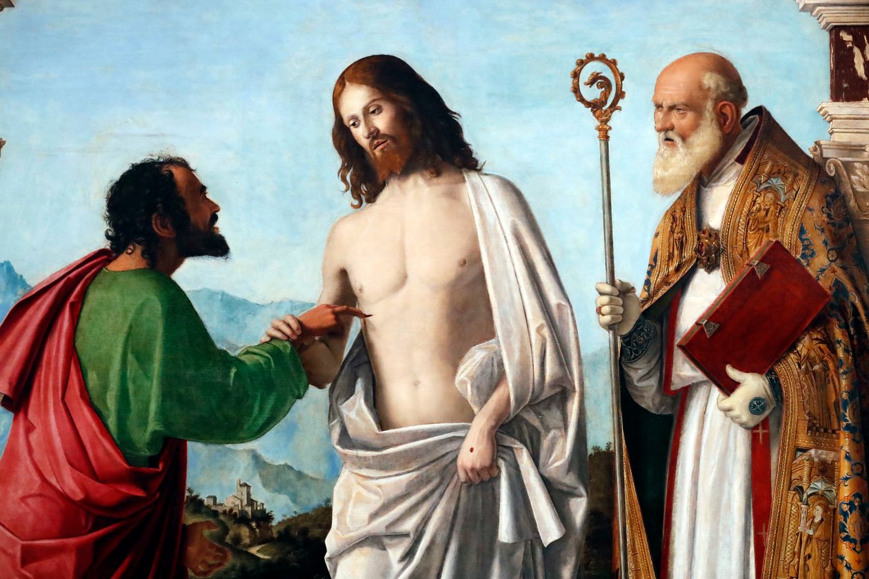 Der Unglaube des Heiligen Thomas von Giovanni Battista Cima da Conegliano