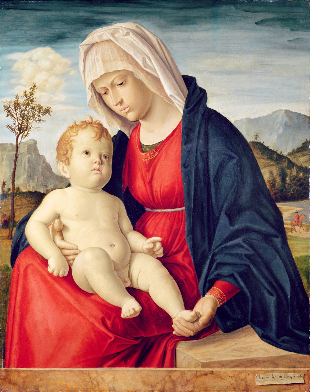 Jungfrau und Kind von Giovanni Battista Cima da Conegliano