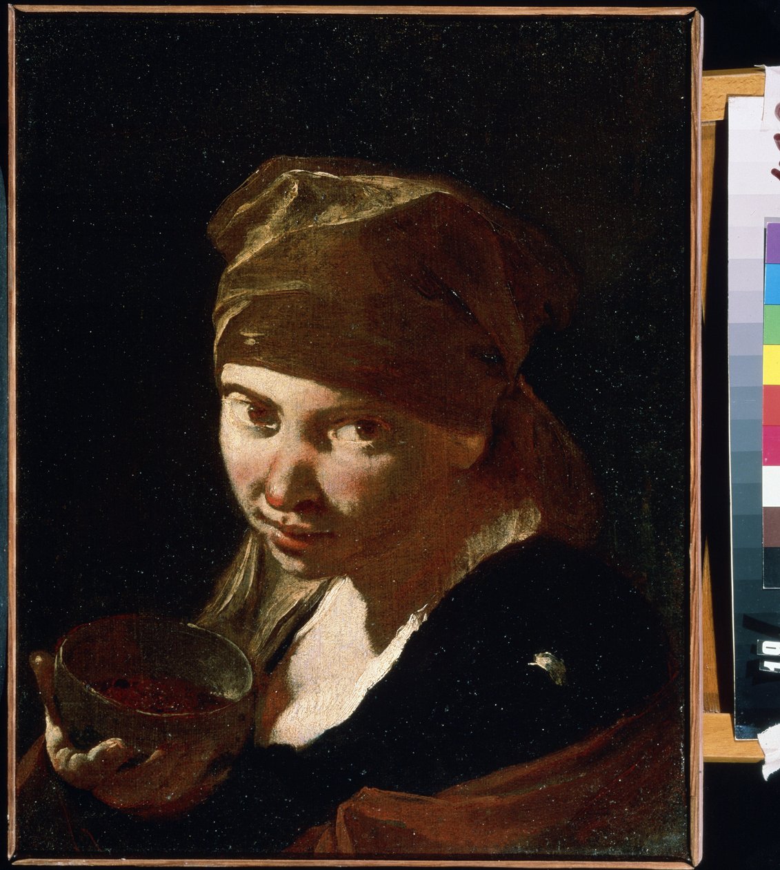 Porträt eines kleinen Mädchens von Giovanni Battista Piazzetta