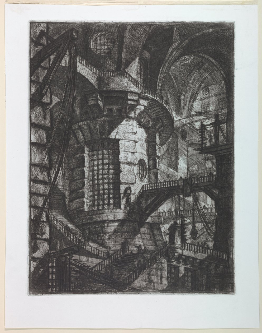 Carceri-Serie, Platte III von Giovanni Battista Piranesi